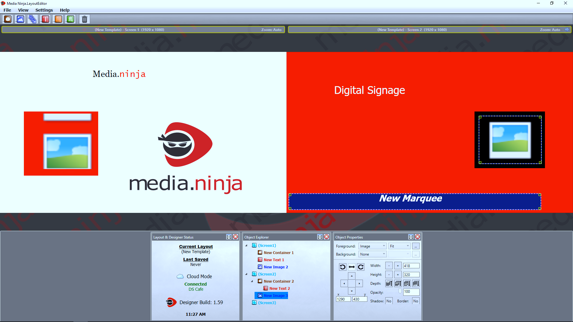 Media Ninja Management Console